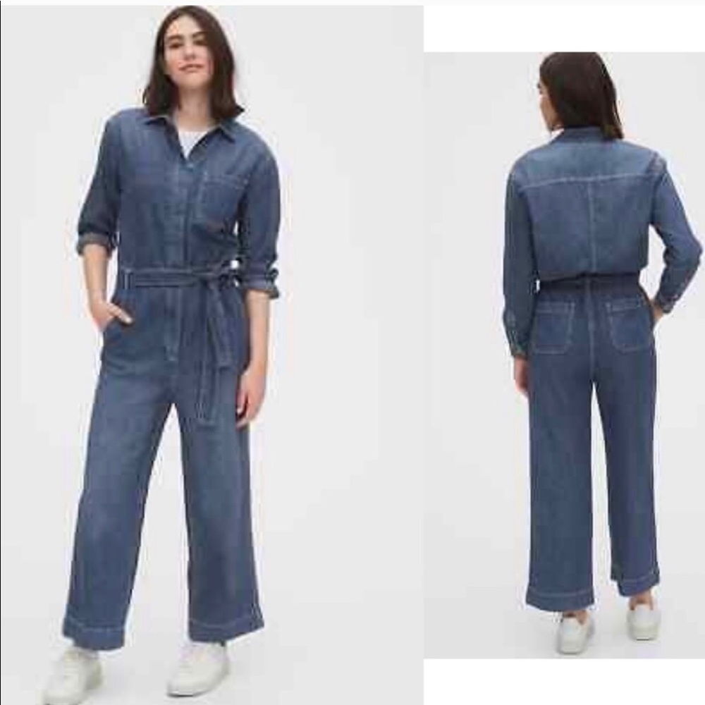 NWOT GAP Denim Jumpsuit